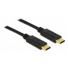 Image de - Câble USB - 24 pin USB-C (M) pour 24 pin USB-C (M) - USB 2.0 - 5 A - 2 m - noir