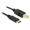 Image de - Câble USB - 24 pin USB-C (M) pour USB type B (M) - USB 2.0 - 3 A - 2 m - noir