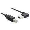 Image de EASY-USB - Câble USB - USB type B (M) pour USB (M) - 1 m - connecteur à 90 ° - noir