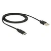 Image de - Câble USB - 24 pin USB-C (M) pour USB (M) - USB 2.0 - 1 m - noir