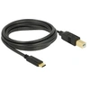 Image de - Câble USB - 24 pin USB-C (M) pour USB type B (M) - USB 2.0 - 3 A - 3 m - noir