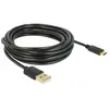 Image de - Câble USB - USB (M) pour 24 pin USB-C (M) - USB 2.0 - 3 A - 4 m - noir