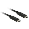 Image de - Câble USB - 24 pin USB-C (M) pour 24 pin USB-C (M) - USB 2.0 - 1 m - noir