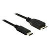 Image de - Câble USB - Micro-USB de type B (M) pour 24 pin USB-C (M) - USB 3.1 Gen 2 - 1 m - noir
