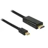 Image de - Câble HDMI - Mini DisplayPort mâle pour HDMI mâle - 1 m - noir
