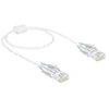 Image de - Cordon de raccordement - RJ-45 (M) pour RJ-45 (M) - 50 cm - UTP - CAT 6 - sans halogène - blanc