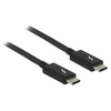 Image de - Câble Thunderbolt - 24 pin USB-C (M) pour 24 pin USB-C (M) - USB 3.1 Gen 1 / Thunderbolt 3 / DisplayPort 1.2a - 20 V - 3 A - 2 m - support 4K -