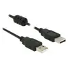 Image de - Câble USB - USB (M) pour USB (M) - USB 2.0 - 50 cm - noir