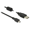 Image de - Câble USB - USB (M) pour mini USB type B (M) - USB 2.0 - 3 m - noir