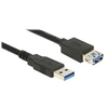 Image de Extension cable USB 3.0 - Rallonge de câble USB - USB type A (M) pour USB type A (F) - USB 3.0 - 5 m - noir