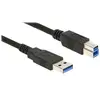 Image de - Câble USB - USB type A (M) pour USB Type B (M) - USB 3.0 - 1 m - noir