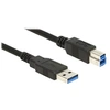 Image de - Câble USB - USB type A (M) pour USB Type B (M) - USB 3.0 - 5 m - noir