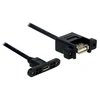 Image de - Adaptateur USB - USB type A (F) pour USB type A (F) - USB 3.0 - 25 cm - bleu
