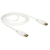 Image de - Câble DisplayPort - DisplayPort (M) pour DisplayPort (M) - DisplayPort 1.2a - 1.5 m - support 4K - blanc
