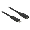 Image de superspeed Câble adaptateur usb c mâle femelle noir 2 m (3.1 gen 1), 5000 mbit s