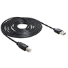 Image de Easy - Câble USB - USB (M) reversible pour USB type B (M) - USB 2.0 - 5 m - noir