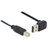 Image de Easy - Câble USB - USB (M) reversible pour USB type B (M) - USB 2.0 - 1 m - noir