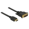 Image de - Câble adaptateur - DVI-D mâle pour HDMI mâle - 3 m - triple blindage - noir - vis moletées