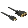 Image de - Câble adaptateur - DVI-D mâle pour HDMI mâle - 5 m - triple blindage - noir - vis moletées