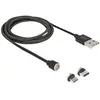 Image de - Kit de câble USB - USB 2.0 - 2.4 A - 1.1 m - noir