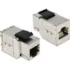 Image de Delock keystone rj45 femelle > femelle cat.6a 86166
