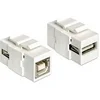 Image de keystone usb3.0 a femelle > usb3.0 a femelle - sadapte delock-keystone 86319