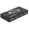 Image de Switch VGA 4 port manual bidirectional - Commutateur pour moniteur - 4 x VGA - de bureau