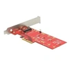 Image de PCI Express x4 Card > 1 x internal NVMe M.2 Key M 110 mm with heat sink Contrôleur de stockage 1 Canal M.2 Card PCIe 3.0.