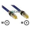 Image de InLine Premium - Câble audio numérique / vidéo (coaxial) - RCA mâle pour RCA mâle - 10 m - blindé - bleu