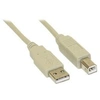Image de - Câble USB - USB (M) pour USB type B (M) - 7 m - beige