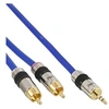 Image de Premium - Câble audio - mini-phone stereo 3.5 mm mâle pour RCA mâle - 5 m
