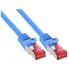 Image de - Cordon de raccordement - RJ-45 (M) pour RJ-45 (M) - 2 m - Paire torsadée blindée (SSTP) - CAT 6 - moulé - bleu