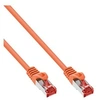 Image de InLine - Cordon de raccordement - RJ-45 (M) pour RJ-45 (M) - 3 m - Paire torsadée blindée (SSTP) - CAT 6 - moulé - orange
