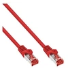 Image de InLine - Cordon de raccordement - RJ-45 (M) pour RJ-45 (M) - 3 m - Paire torsadée blindée (SSTP) - CAT 6 - moulé - rouge