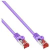 Image de InLine - Cordon de raccordement - RJ-45 (M) pour RJ-45 (M) - 5 m - Paire torsadée blindée (SSTP) - CAT 6 - moulé - violet