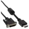 Image de - Câble adaptateur - liaison simple - HDMI mâle pour DVI-D mâle - 3 m - noir