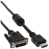 Image de - Câble adaptateur - liaison simple - HDMI mâle pour DVI-D mâle - 5 m - noir