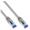 Image de InLine - Cordon de raccordement - RJ-45 (M) pour RJ-45 (M) - 5 m - Paire torsadée blindée (SSTP) - CAT 6a - sans halogène - gris
