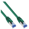 Image de InLine - Cordon de raccordement - RJ-45 (M) pour RJ-45 (M) - 10 m - Paire torsadée blindée (SSTP) - CAT 6a - sans halogène, moulé - vert