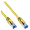 Image de InLine - Cordon de raccordement - RJ-45 (M) pour RJ-45 (M) - 3 m - Paire torsadée blindée (SSTP) - CAT 6a - sans halogène - jaune