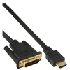 Image de - Câble adaptateur - liaison simple - HDMI mâle pour DVI-D mâle - 1.5 m - blindé - noir