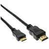 Image de InLine Mini High Speed HDMI Cable - Câble HDMI - HDMI mâle pour 19 pin mini HDMI Type C mâle - 2 m - noir