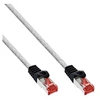 Image de InLine - Cordon de raccordement - RJ-45 (M) pour RJ-45 (M) - 10 m - Paire torsadée blindée (SSTP) - CAT 6 - moulé - transparent