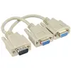 Image de Câble adaptateur VGA en Y, prise VGA sur 2x prise VGA femelle