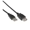 Image de - Rallonge de câble USB - USB (M) pour USB (F) - 5 m - noir