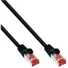 Image de InLine - Cordon de raccordement - RJ-45 (M) pour RJ-45 (M) - 1.5 m - Paire torsadée blindée (SSTP) - CAT 6 - moulé - noir