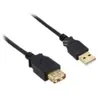 Image de InLine - Rallonge de câble USB - USB (M) pour USB (F) - USB 2.0 - 2 m - noir