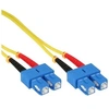 Image de - Cordon de raccordement - mode unique SC (M) pour mode unique SC (M) - 0.5 m - fibre optique - duplex - 9 / 125 micromètres - OS2 - sans halogène -