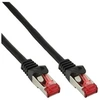 Image de Câble de raccordement S / FTP PiMF Cat.6 250 MHz sans halogène, noir, 3 m