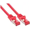 Image de Câble de raccordement S / FTP PiMF Cat.6 250 MHz, cuivre, sans halogène, rouge, 1,5 m